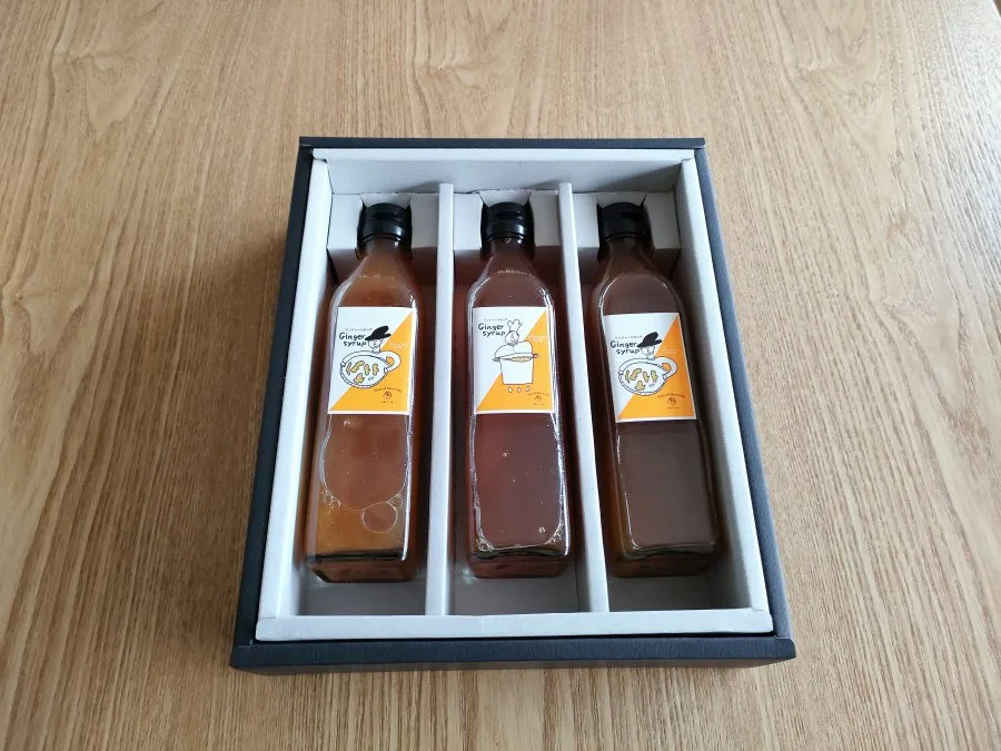 ジンジャーシロップ3本
